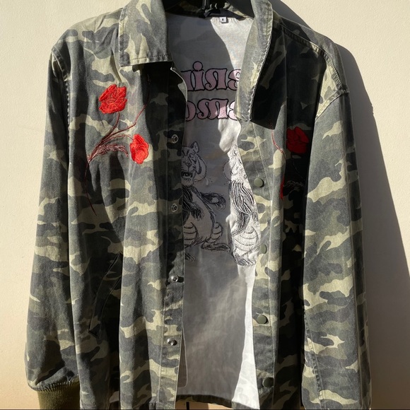 Opening Ceremony Camo Jacket - Picture 2 of 3
